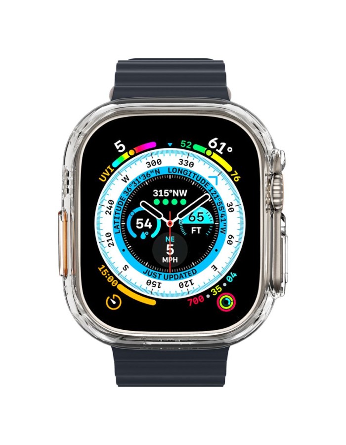 Spigen Thin Fit Case for Apple Watch Ultra 1 / 2 / 3 (49 mm) - Transparent