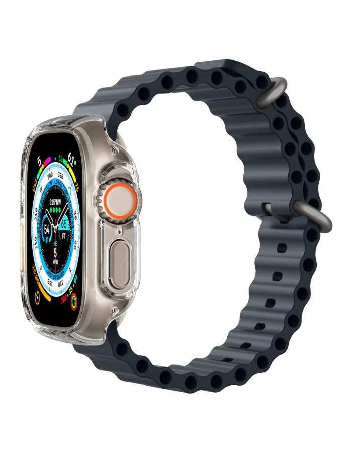 Spigen Thin Fit Case for Apple Watch Ultra 1 / 2 / 3 (49 mm) - Transparent