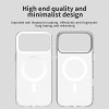 iPhone 18 Pro Max / 17 Pro Max PC PET TPU Hybrid Magnetic Case - White iPhone 18 Pro Max / 17 Pro Max PC PET TPU Hybrid Magnetic Case - White