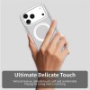 iPhone 18 Pro Max / 17 Pro Max PC PET TPU Hybrid Magnetic Case - White iPhone 18 Pro Max / 17 Pro Max PC PET TPU Hybrid Magnetic Case - White