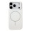 For iPhone 18 Pro / 17 Pro Magnetic Case Liquid Silicone Anti-Drop Phone Back Cover - White