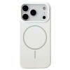 For iPhone 18 Pro Max / 17 Pro Max Magnetic Case Liquid Silicone Anti-Drop Phone Back Cover - White For iPhone 18 Pro Max / 17 Pro Max Magnetic Case Liquid Silicone Anti-Drop Phone Back Cover - White