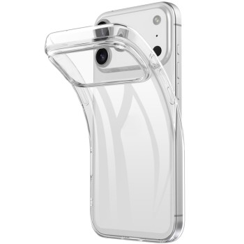 iPhone 18 Pro / 17 Pro Anti-Fingerprint TPU Case - Transparent