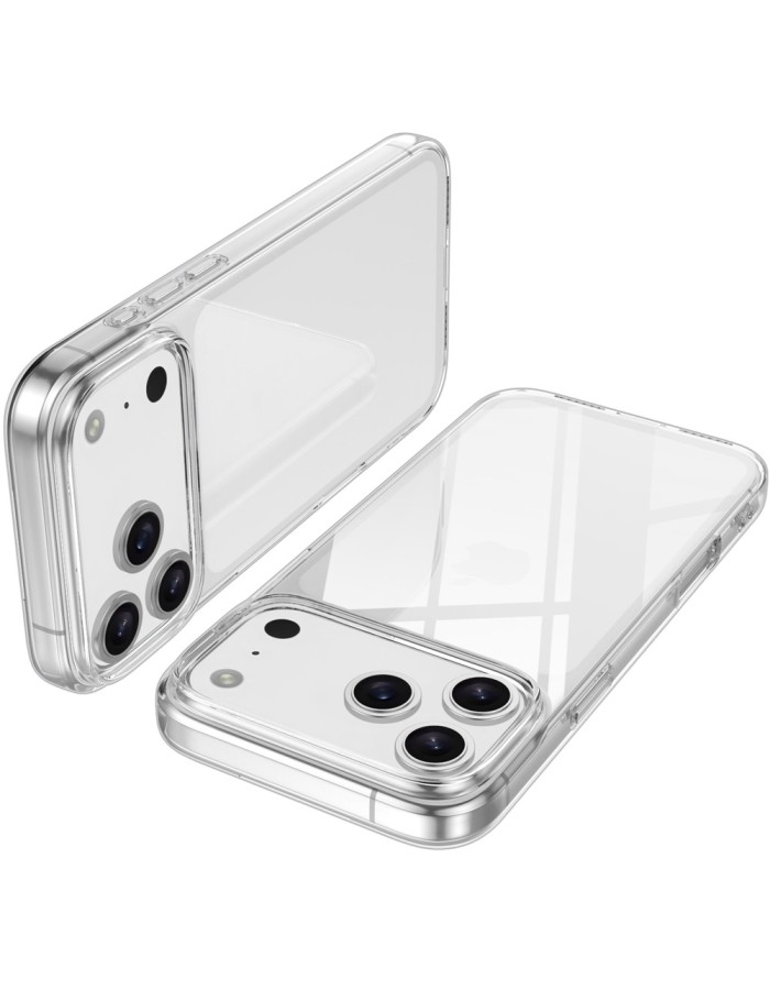 iPhone 18 Pro / 17 Pro Anti-Fingerprint TPU Case - Transparent