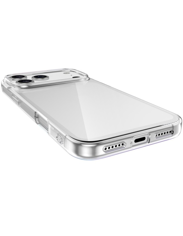 iPhone 18 Pro / 17 Pro Anti-Fingerprint TPU Case - Transparent