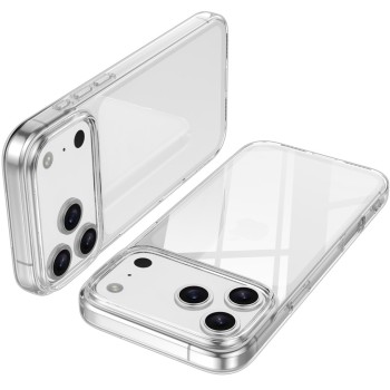 iPhone 18 Pro Max / 17 Pro Max Anti-Fingerprint TPU Case - Transparent