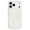 MagSafe Compatible iPhone 18 Pro / 17 Pro PC Case - Transparent White