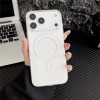 MagSafe Compatible iPhone 18 Pro Max / 17 Pro Max PC Case - Transparent White MagSafe Compatible iPhone 18 Pro Max / 17 Pro Max PC Case - Transparent White