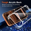 Hybrid Acrylic TPU Case iPhone 18 Pro / 17 Pro with Camera Protection - Transparent