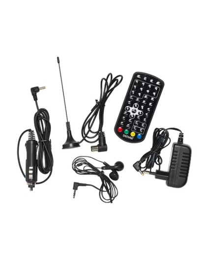 Denver AV LED TV 10” with DVB-T2, USB, HDMI input Rechargeable Battery & 12V LED-1033 Denver AV LED TV 10” with DVB-T2, USB, HDMI input Rechargeable Battery & 12V LED-1033