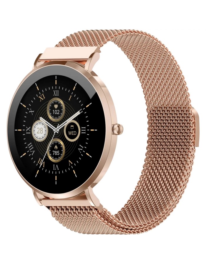 Denver SMARTWATCH AMOLED Display, Call, IP68 Ladies Design SWC-394RG Rose Gold Denver SMARTWATCH AMOLED Display, Call, IP68 Ladies Design SWC-394RG Rose Gold