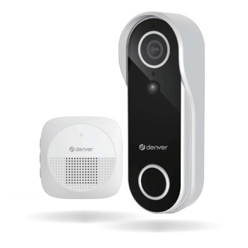 Denver SECURITY Doorbell Smart WiFi 4MP with Chime VDB-218