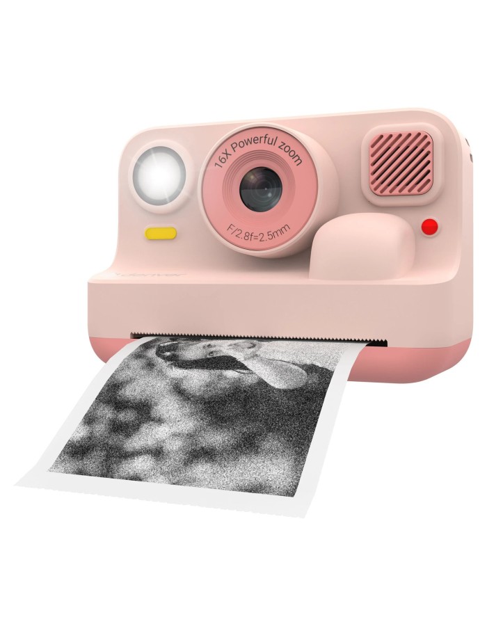 Denver KIDS Photo Digital Instant Camera 48MP Thermal Print & BT Print KPC-1374BTRO Rose