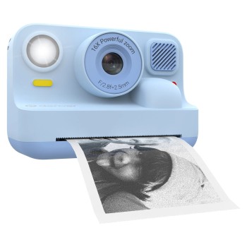 Denver KIDS Photo Digital Instant Camera 48MP Thermal Print & BT Print KPC-1374BTBU Blue Denver KIDS Photo Digital Instant Camera 48MP Thermal Print & BT Print KPC-1374BTBU Blue