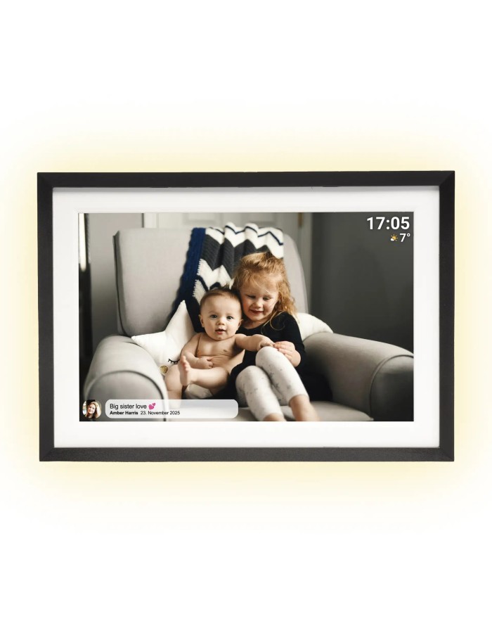 Denver PHOTO Frameo 10.1'' Smart Photoframe, Ambient Light & 16GB PFF-1081