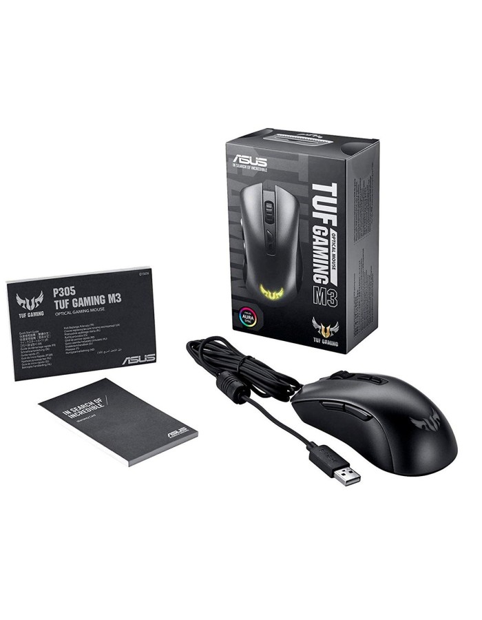 ASUS Gaming Mouse Wired RGB TUF GAMING M3