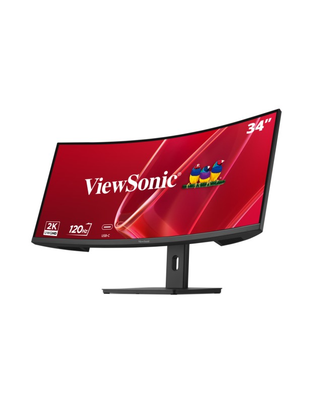 Viewsonic Monitor VA 34'' UWQHD IPS Curved UltraWide 120Hz USB-C Hub/PD/Speakers VA3420C-2