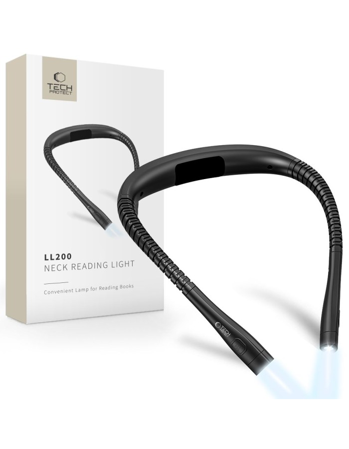 Tech-Protect LL200 Wireless Back Reading Lamp - Black Tech-Protect LL200 Wireless Back Reading Lamp - Black