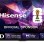 Hisense 65E7S PRO 65'' 4K Smart QLED144hz  TV