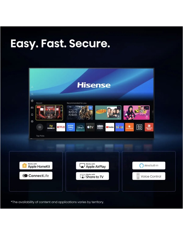 Hisense 65A6S 65'' 4K Smart LED TV Hisense 65A6S 65'' 4K Smart LED TV