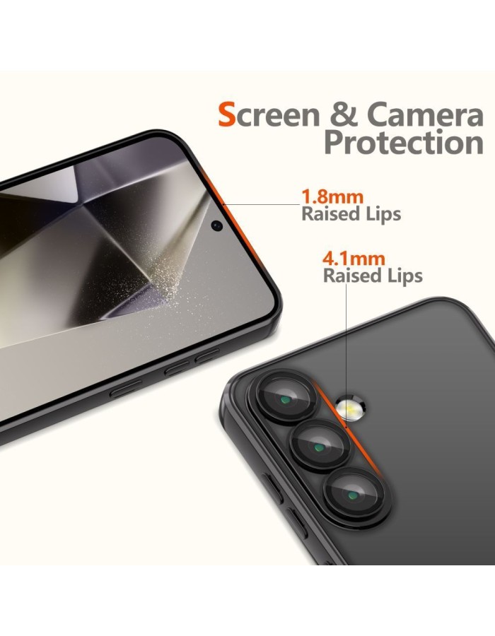 Tech-Protect MagFlex MagSafe Case for Samsung Galaxy A26 5G - Clear Black