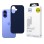 3mk Silicone Case for iPhone 16 Plus - navy blue