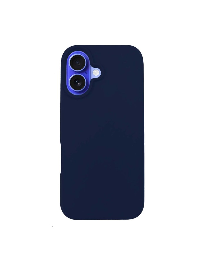 3mk Silicone Case for iPhone 16 Plus - navy blue 3mk Silicone Case for iPhone 16 Plus - navy blue