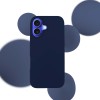 3mk Silicone Case for iPhone 16 Plus - navy blue 3mk Silicone Case for iPhone 16 Plus - navy blue