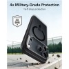 ESR Classic Hybrid Kickstand MagSafe Case for iPhone 18 Pro / 17 Pro - Black