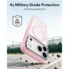 ESR Classic Hybrid Kickstand MagSafe Case for iPhone 18 Pro / 17 Pro - Matte Pink ESR Classic Hybrid Kickstand MagSafe Case for iPhone 18 Pro / 17 Pro - Matte Pink