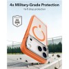 ESR Classic Hybrid Kickstand MagSafe Case for iPhone 18 Pro / 17 Pro - Matte Orange
