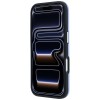 Karl Lagerfeld Grained Karl Head Metal MagSafe Case for iPhone 18 Pro / 17 Pro - Light Blue