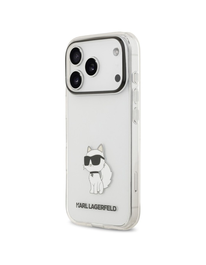 Karl Lagerfeld IML NFT Choupette Case for iPhone 18 Pro / 17 Pro - Transparent