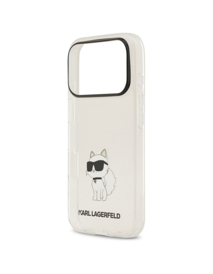 Karl Lagerfeld IML NFT Choupette Case for iPhone 18 Pro / 17 Pro - Transparent
