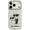 Karl Lagerfeld IML NFT Glitter Karl&Choupette Case for iPhone 18 Pro / 17 Pro - Transparent Karl Lagerfeld IML NFT Glitter Karl&Choupette Case for iPhone 18 Pro / 17 Pro - Transparent