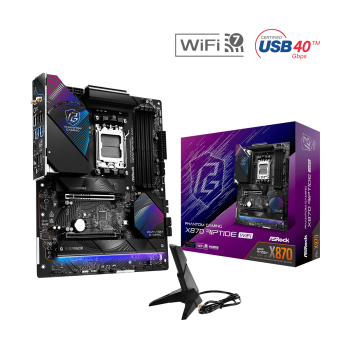 MB ASRock X870 Riptide WiFi Motherboard ATX AM5