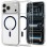 Spigen Ultra Hybrid MagSafe Case for iPhone 18 Pro / 17 Pro - Clear Navy Blue