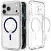 Spigen Ultra Hybrid MagSafe Case for iPhone 18 Pro / 17 Pro - Clear Navy Blue Spigen Ultra Hybrid MagSafe Case for iPhone 18 Pro / 17 Pro - Clear Navy Blue