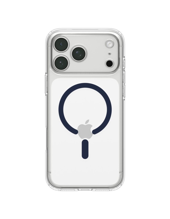 Spigen Ultra Hybrid MagSafe Case for iPhone 18 Pro / 17 Pro - Clear Navy Blue Spigen Ultra Hybrid MagSafe Case for iPhone 18 Pro / 17 Pro - Clear Navy Blue