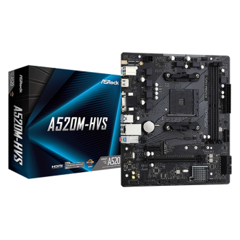 ASRock A520M-HVS AM4