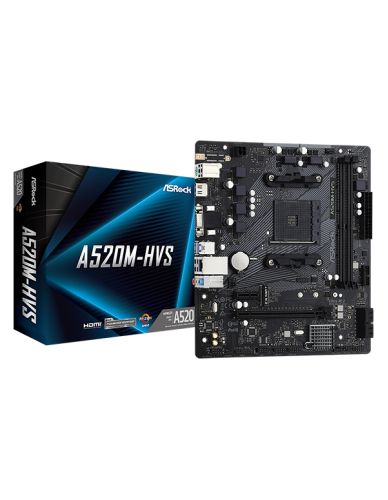 ASRock A520M-HVS AM4