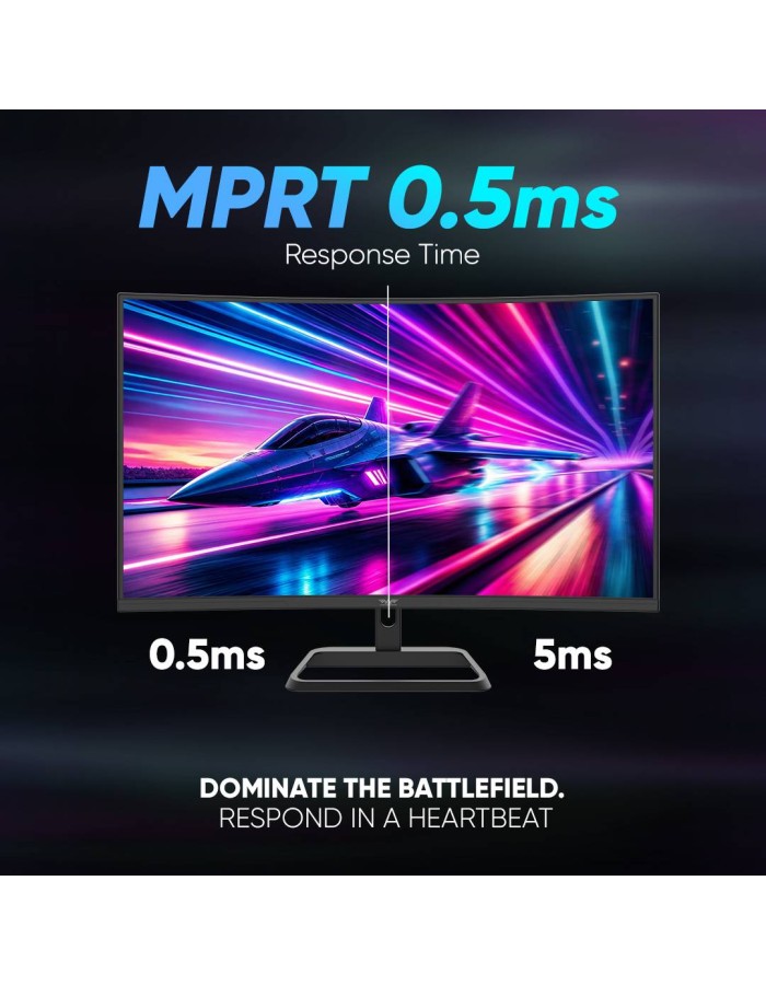Armaggeddon Gaming Monitor 32'' Curved 2K 180Hz 10Bit True Color 0.5ms PXP 32-PRO.G Black Armaggeddon Gaming Monitor 32'' Curved 2K 180Hz 10Bit True Color 0.5ms PXP 32-PRO.G Black