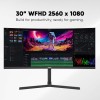 Armaggeddon Gaming Monitor 30'' Curved 2K 200Hz R1800 PXP 30-XD Black Armaggeddon Gaming Monitor 30'' Curved 2K 200Hz R1800 PXP 30-XD Black