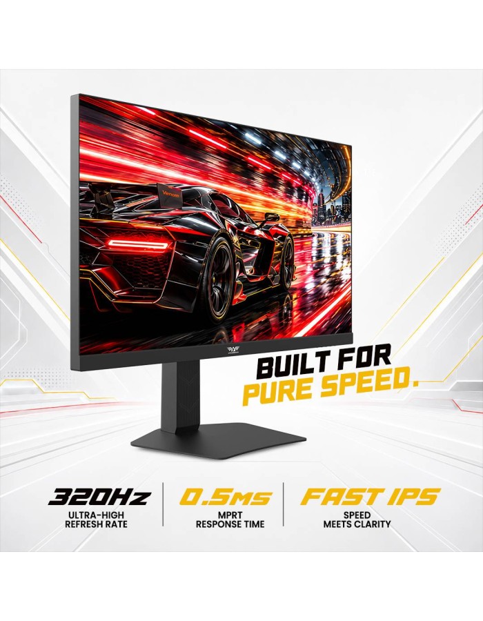 Armaggeddon Gaming Monitor 27'' 4K IPS 160Hz 10Bit 0.5ms Height-Swivel-Pivot Adjustable PXP 27-UXD Black Armaggeddon Gaming Monitor 27'' 4K IPS 160Hz 10Bit 0.5ms Height-Swivel-Pivot Adjustable PXP 27-UXD Black