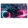 Armaggeddon Gaming Monitor 27'' 2K IPS 130hz 10Bit True Color 2xHDMI DP USB PXP 27-QGG White