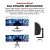 Armaggeddon Gaming Monitor 49'' Curved DQHD 5K 165Hz R1500 PIP Height Adjustable PXP 49 Pro Black Armaggeddon Gaming Monitor 49'' Curved DQHD 5K 165Hz R1500 PIP Height Adjustable PXP 49 Pro Black