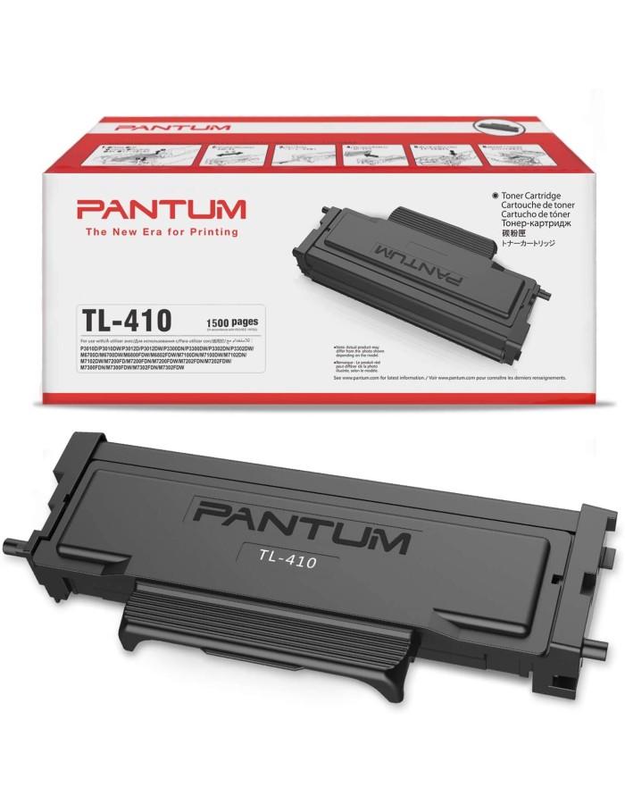 Pantum Toner Cartridge TL-410 1500 Pages Pantum Toner Cartridge TL-410 1500 Pages