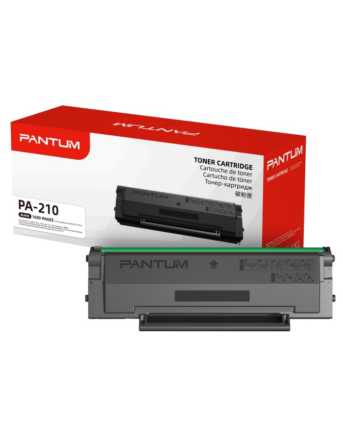 Pantum Toner Cartridge PA-210 1600 Pages Pantum Toner Cartridge PA-210 1600 Pages