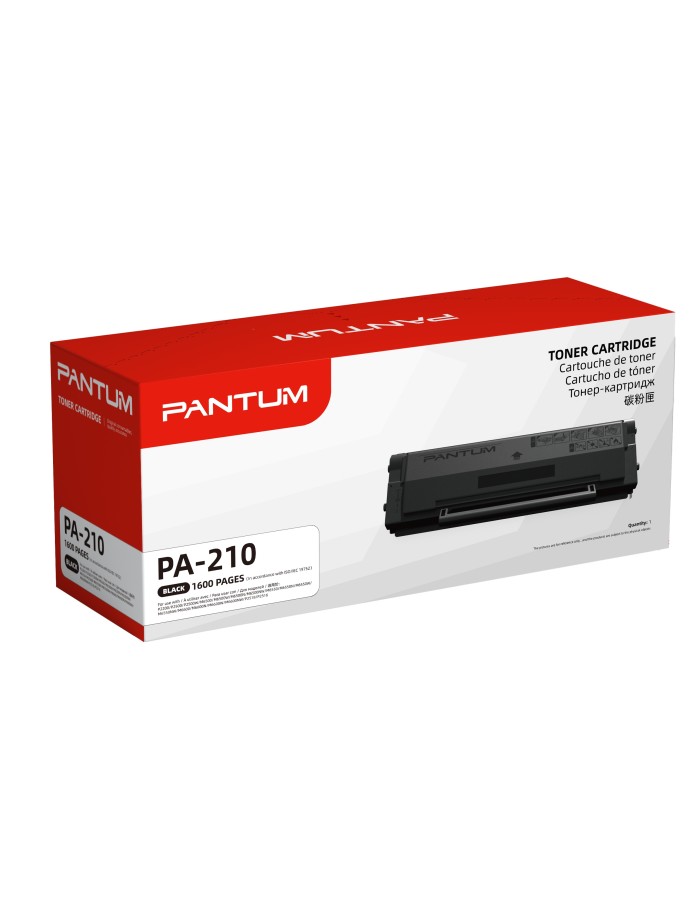 Pantum Toner Cartridge PA-210 1600 Pages Pantum Toner Cartridge PA-210 1600 Pages
