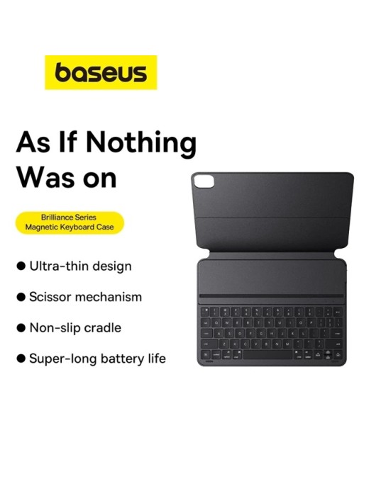 Baseus IT Bluetooth Keyboard with Magnetic Case for Air4/Air5/iPad Pro 11 Baseus IT Bluetooth Keyboard with Magnetic Case for Air4/Air5/iPad Pro 11